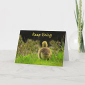 ベビー鳥自然勇気付けられる カード (正面)