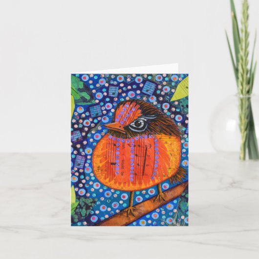 ベビー鳥 カード (正面)