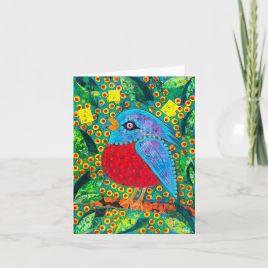 ベビー鳥 カード (正面)