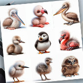 ベビー鳥 シール