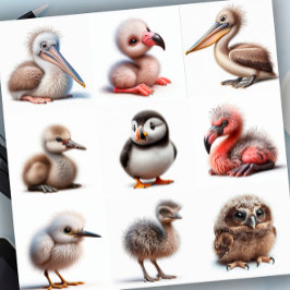 ベビー鳥 シール