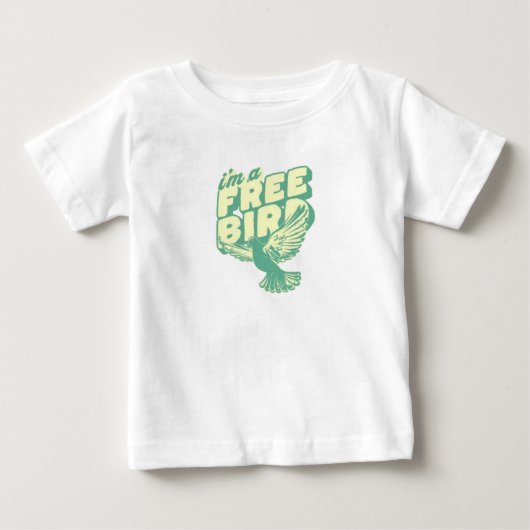 ベビー鳥 ベビーTシャツ (正面)