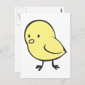 ベビー鶏 ポストカード (正面/裏面)