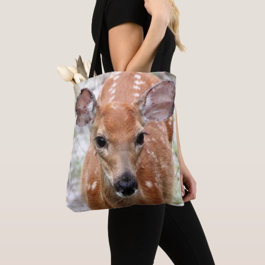 ベビー鹿トート トートバッグ (クローズアップ)