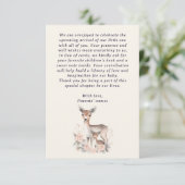 ベビー鹿マザー森林動物の本ベビー エンクロージャーカード (スタンド正面)