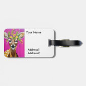 ベビー鹿ラゲッジタグ ラゲッジタグ (裏面横)