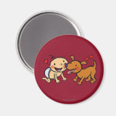 ベビー鼻のキスは犬から マグネット