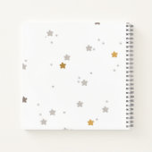 ベビー1年目の名前をカスタムする妊娠ジャーナル ノートブック (裏面)