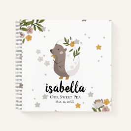 ベビー1年目の名前をカスタムする妊娠ジャーナル ノートブック