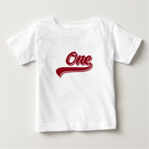 ベビー1年野球Tシャツ ベビーTシャツ