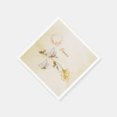 ベビー1歳の誕生日紙ナプキン スタンダードカクテルナプキン (角)