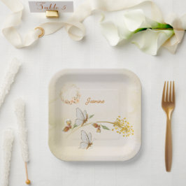 ベビー1歳の誕生日紙プレート ペーパープレート