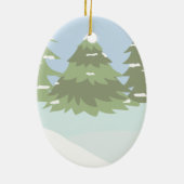 ベビー1stクリスマスポーラベアトインデアオーナメント セラミックオーナメント (裏面)