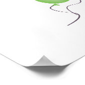 ベビー1st誕生日パーティーバルーン1ポスタープリント ポスター (角)