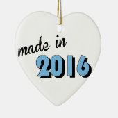 ベビー2016年青 セラミックオーナメント (右)