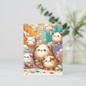 ベビー,かわいい動物リス,ポストクロッシング ポストカード (スタンド正面)