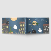 ベビー | かわいい小さな魔女の赤ちゃんシャワー ゲストブック (全面)