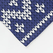 ベビー、それは冷たい外側のセーター編み毛布 フリースブランケット (角)