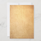 "ベビー"はベビーシャワーBBQの招待状を醸造しています 招待状 (裏面)