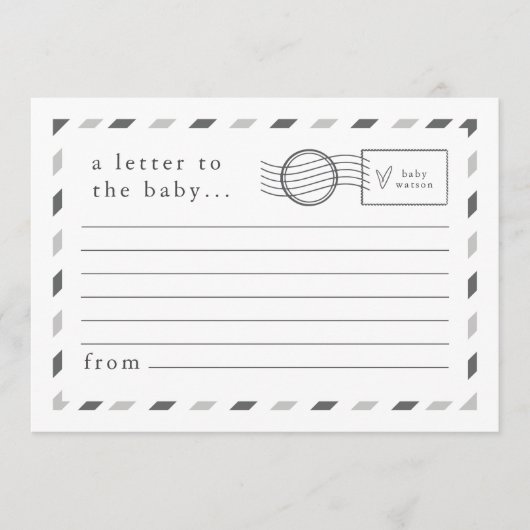 ベビー アドバイスカード (正面)