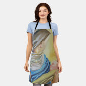 ベビー・イエスを抱く沈黙の女神 エプロン (着用した状態)