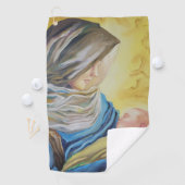 ベビー・イエスを抱く沈黙の女神 ゴルフタオル (インサイチュ)