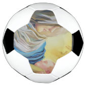 ベビー・イエスを抱く沈黙の女神 サッカーボール (回転)