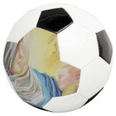 ベビー・イエスを抱く沈黙の女神 サッカーボール (3/4)