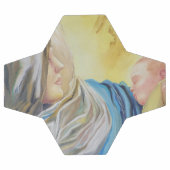 ベビー・イエスを抱く沈黙の女神 サッカーボール (フラット)