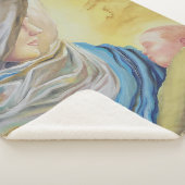 ベビー・イエスを抱く沈黙の女神 シェルパブランケット (3/4)