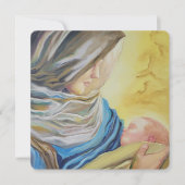 ベビー・イエスを抱く沈黙の女神 シーズンカード (正面)