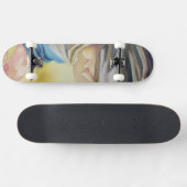 ベビー・イエスを抱く沈黙の女神 スケートボード (横)