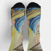 ベビー・イエスを抱く沈黙の女神 ソックス (上部)