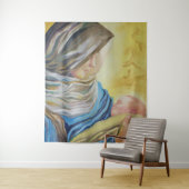 ベビー・イエスを抱く沈黙の女神 タペストリー (インサイチュ)