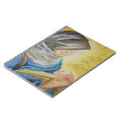 ベビー・イエスを抱く沈黙の女神 ノートブック (左側)