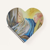 ベビー・イエスを抱く沈黙の女神 ノートブック (正面)