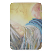 ベビー・イエスを抱く沈黙の女神 バスマット (正面縦)