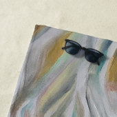 ベビー・イエスを抱く沈黙の女神 ビーチタオル (インサイチュ)