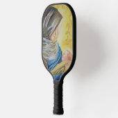 ベビー・イエスを抱く沈黙の女神 ピックルボールラケット (左)