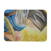 ベビー・イエスを抱く沈黙の女神 マグネット (横)