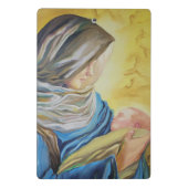 ベビー・イエスを抱く沈黙の女神 ミニクリップボード (裏面)