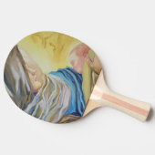 ベビー・イエスを抱く沈黙の女神 卓球ラケット (横)