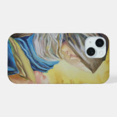 ベビー・イエスを抱く沈黙の女神 iPhone 15ケース (裏面横)