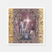 ベビー・イエス・ギフトの持ち込み スタンダードカクテルナプキン (正面)