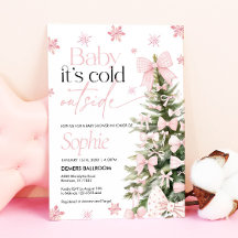 ベビー イッツ コールド アウトサイド インビテーション, ベビー シャワー