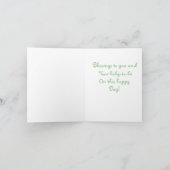 ベビー・イン・クレイドル・シャワーカード カード (内部)