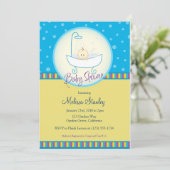 ベビー・イン・バスベビーシャワー 招待状 (スタンド正面)