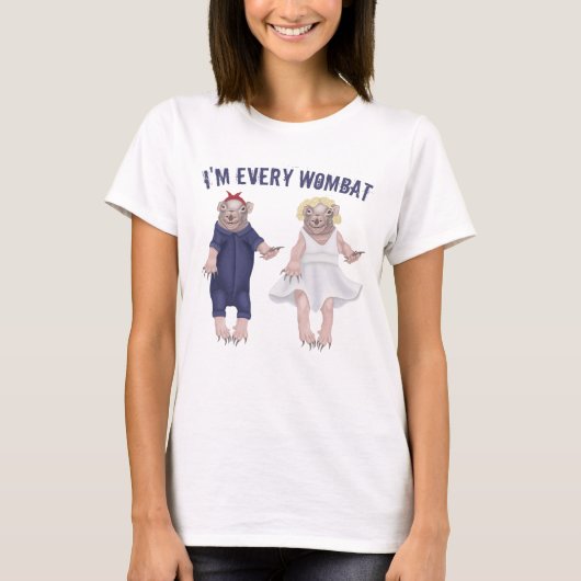 ベビー·ウォンバットTシャツ Tシャツ (正面)