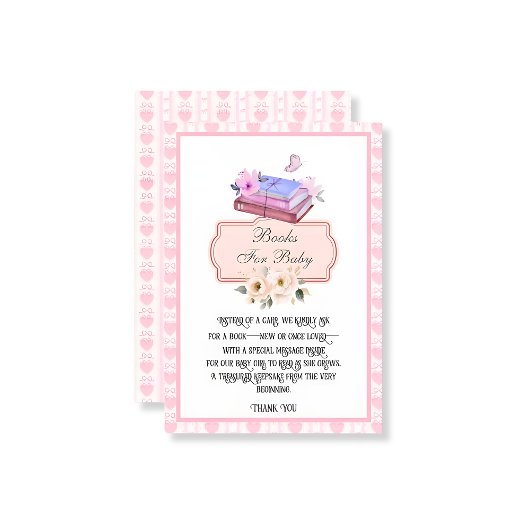 ベビー – エンクロージャカードピンクヴィンテージ用の帳簿 エンクロージャーカード