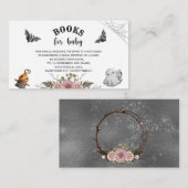 ベビー・エンクロージャー・カード用の赤ちゃんシャワー・ブック エンクロージャーカード (正面/裏面)